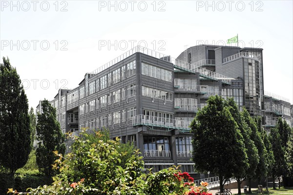 GEO, modern office building with steel frame and glass facades, Hamburg, Hanseatic City of Hamburg, Germany, Europe