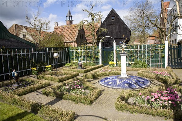 Zaandijk garden, Zuiderzee museum, Enkhuizen, Netherlands