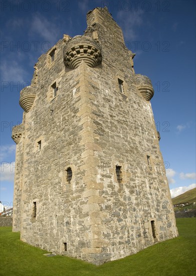 Scalloway castle, Shetland Islands, Scotland, United Kingdom, Europe
