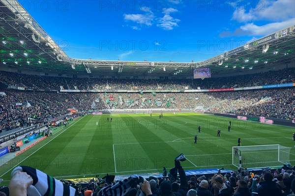 Borussiapark football stadium, Moenchengladbach, Germany, Europe