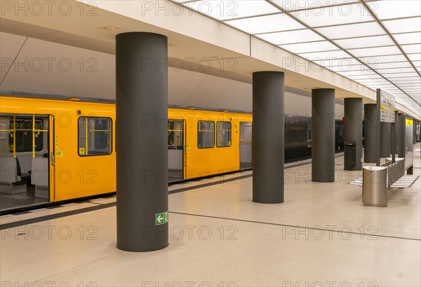 Underground station Brandenburg Gate, Berlin, Germany, Europe