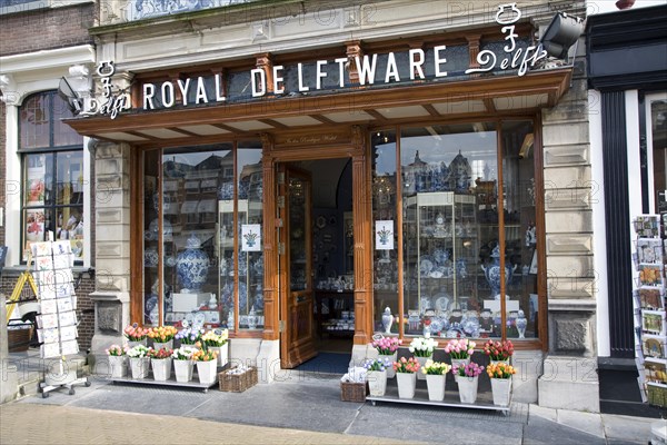 Royal Deftware china shop, Delft, Netherlands