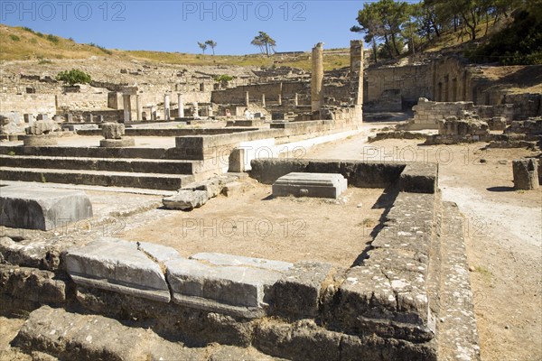 Ancient Kamiros, Rhodes, Greece, Europe