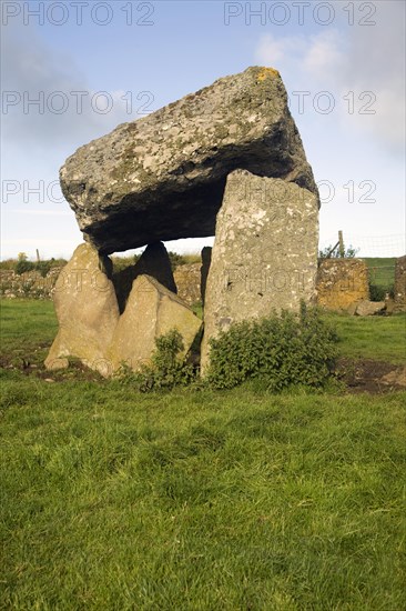 Careg Samson chambered tomb, near Abercastle, Pembrokeshire, Wales, United Kingdom, Europe