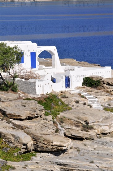 Paros island, landscape, sea, greece