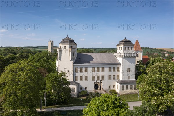 Asparn Castle, Asparn an der Zaya, Weinviertel, Lower Austria, Austria, Europe