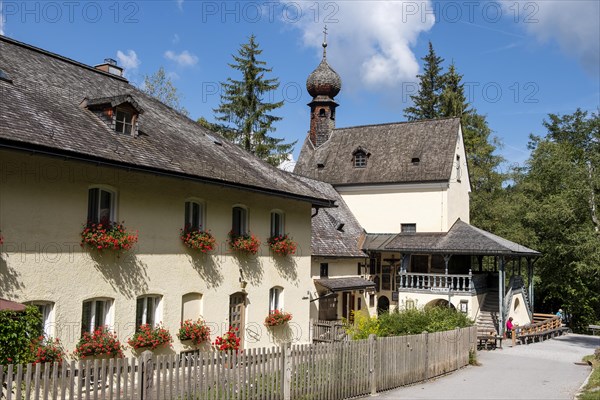 Pilgrimage Church of the Assumption of the Virgin Mary, Birkenstein, Fischbachau. Leitzachtal, Upper Bavaria, Bavaria, Germany, Europe