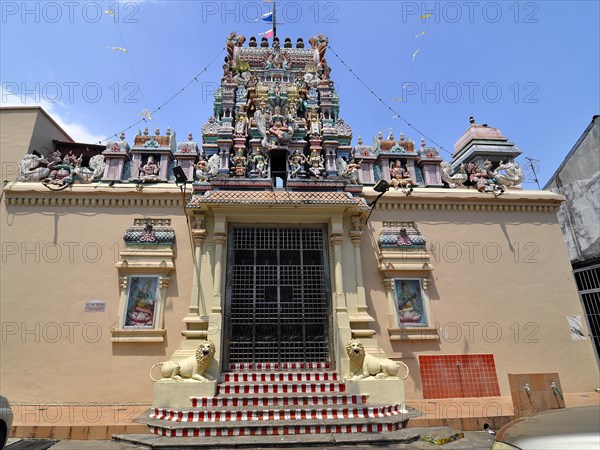 Georgetown city, indu temple, malaysia