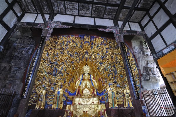 Dazu rock carvings, china