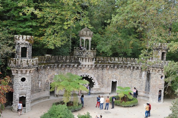 Quinta de la regaleira, sintra, portugal