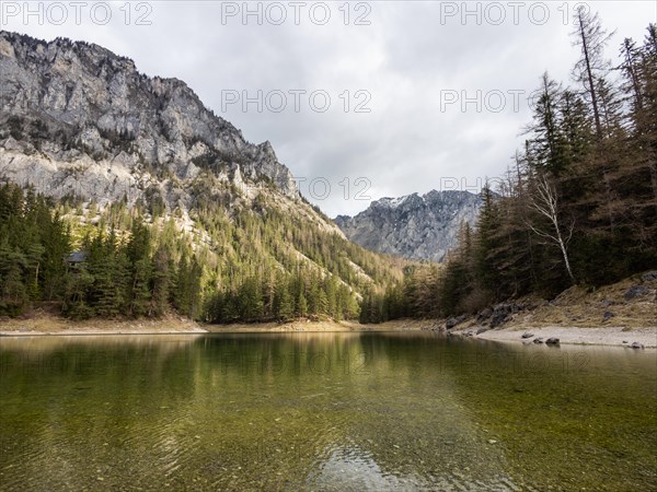 Gruener See, Tragoess, Styria, Austria, Europe