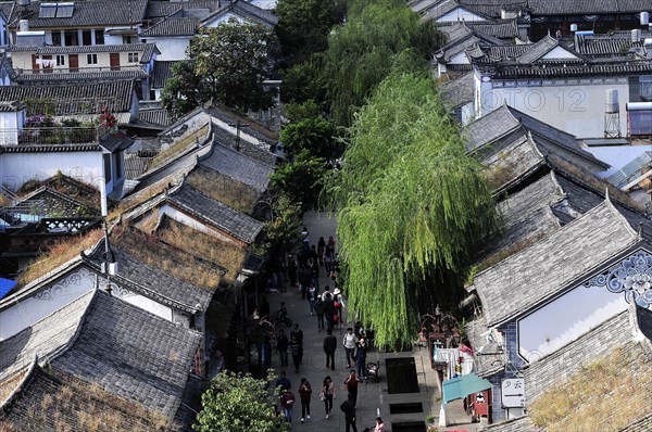 Dali, roof landscape, china