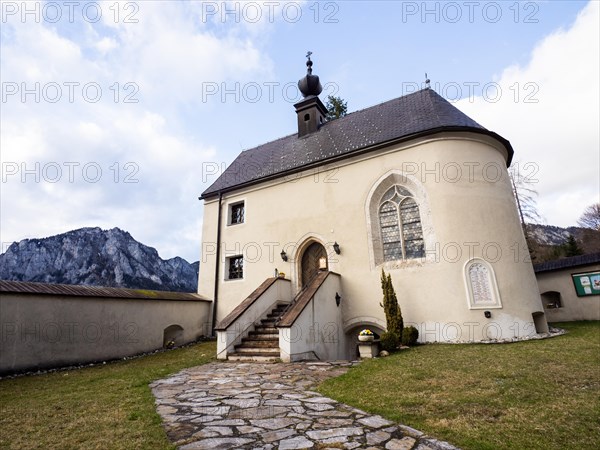 St Anthony's Chapel, late Gothic building, Oberort, municipality of Tragoess, St Katharein, Styria, Austria, Europe