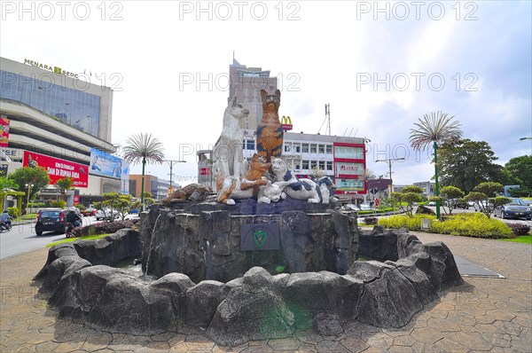 Kuching city, sarawak, malaysia