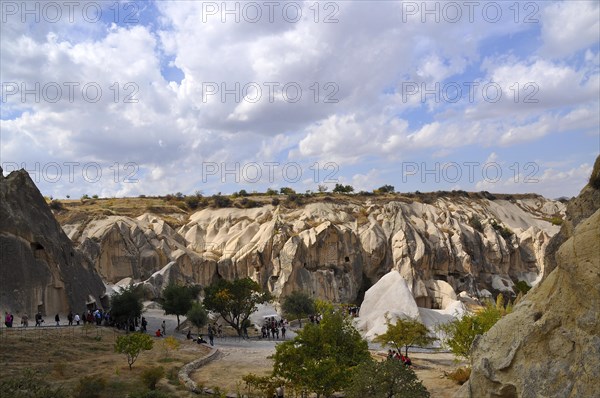 Cappadocia, village, landscape, Turkiye