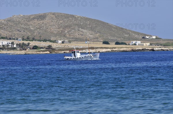 Fish boat, sea, greece