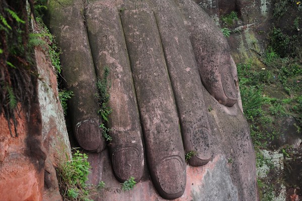 Leshan giant buddha, china