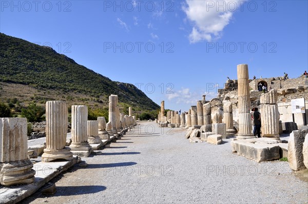 Archaeological site of Epheso, Turkey, Asia