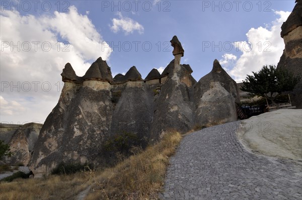 Cappadocia, village, landscape, Turkiye