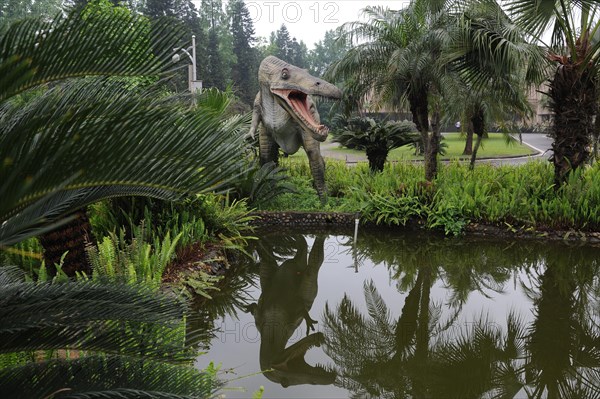 Zigong Dinosaur Museum, china