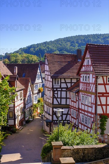 Kirchgasse, Bad Orb, Hesse, Germany, Europe