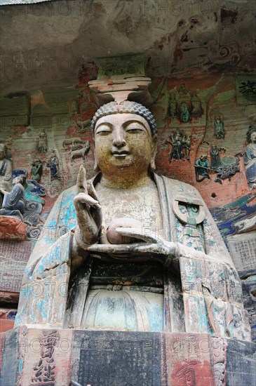 Dazu rock carvings, china