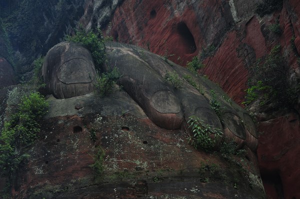 Leshan giant buddha, china