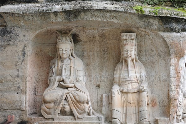 Dazu rock carvings, china