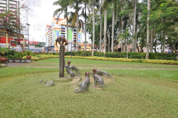 Kuching city, sarawak, malaysia