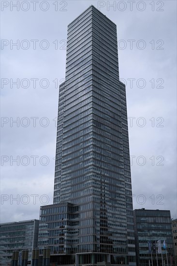 Building in the Mediapark, Cologne, Germany, Europe