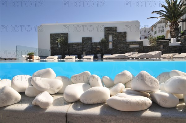 Swimming pool, greece