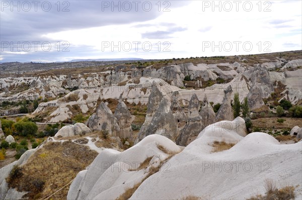 Cappadocia, village, landscape, Turkiye