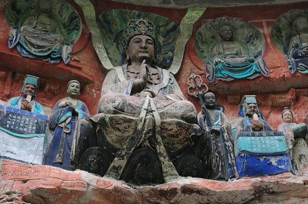 Dazu rock carvings, china