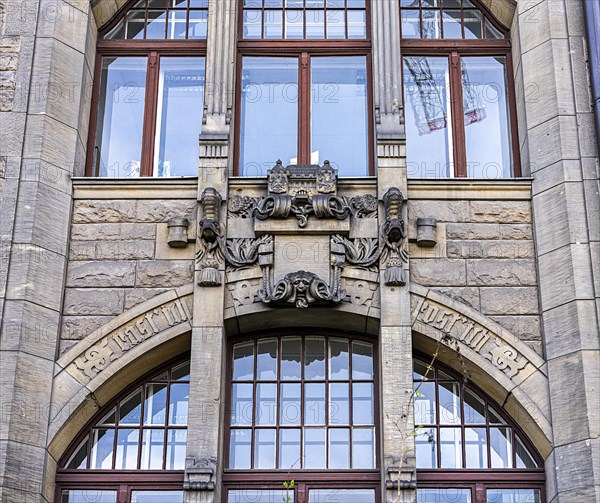 Historic architecture, Charlottenburg Town Hall, Alt-Lietzow entrance, Berlin, Germany, Europe