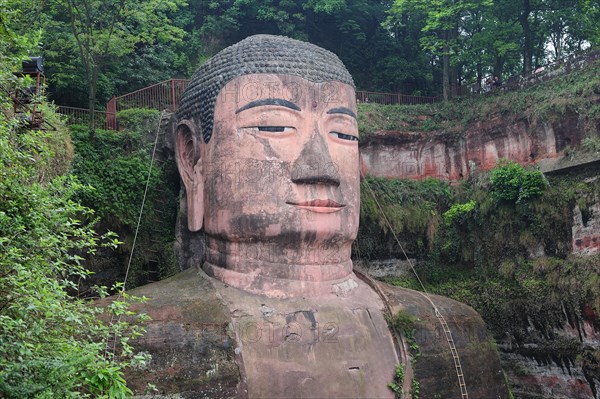 Leshan giant buddha, china