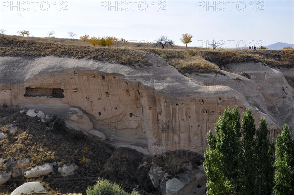 Cappadocia, village, landscape, Turkiye