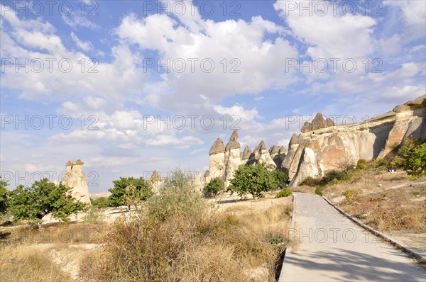 Cappadocia, village, landscape, Turkiye