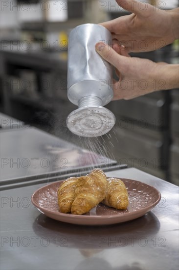 Kitchen, Hotel Servus Gelting, Gelting, Geretsried, Upper Bavaria, Bavaria, Germany, Europe