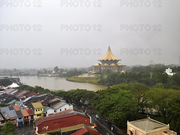 Kuching landscape, sarawak, malaysia