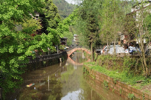 Shangli old village, travel, sichuan, china