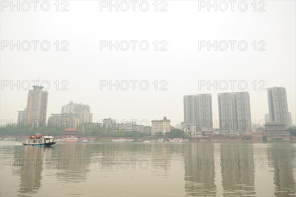 Leshan city, china