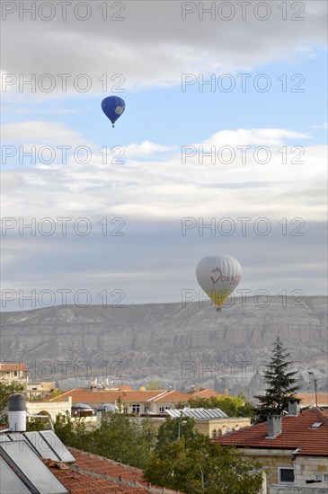 Goreme, Cappadocia, village, landscape, Turkiye