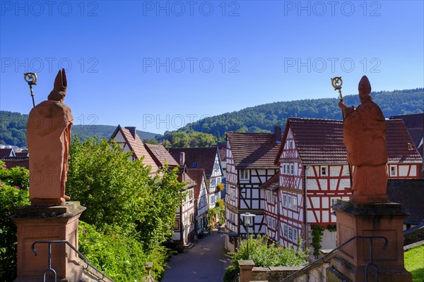 Kirchgasse, Bad Orb, Hesse, Germany, Europe