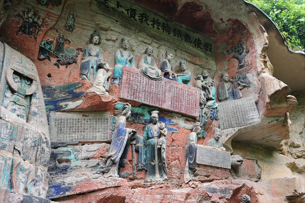 Dazu rock carvings, china