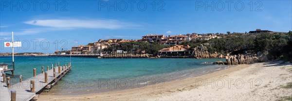 Boat landing stage, Porto Cervo, Costa Smeralda, Sardinia, Italy, Europe