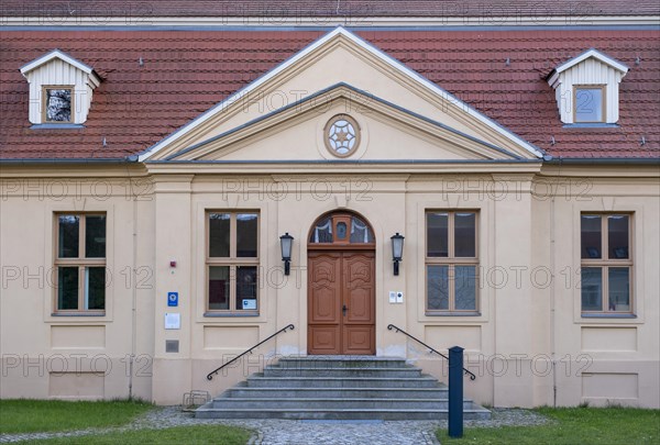 Police building, Havelberg, Saxony-Anhalt, Germany, Europe