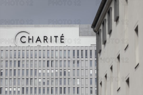 Building of the Charite University Hospital in Berlin, 05.04.2024