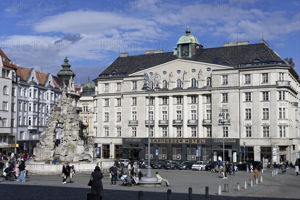 Hotel Grandezza, Kohlmarkt (Zelny trh), Brno, Jihomoravsky kraj, Czech Republic, Europe