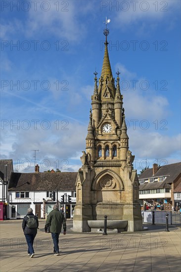 Clock tower, Stratford upon Avon, England, Great Britain