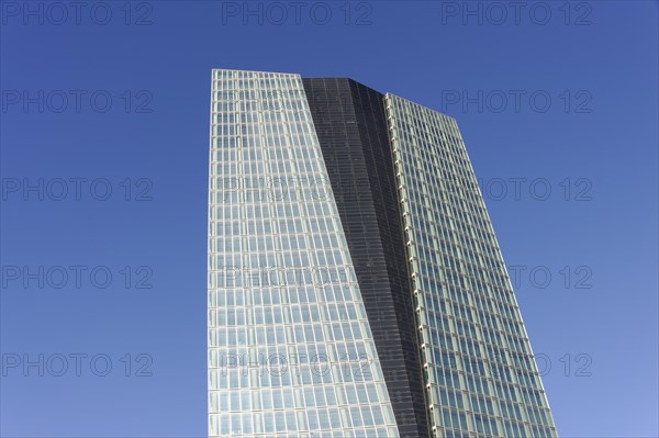 Marseille, CGA skyscraper with reflective glass facade against a clear blue sky, Marseille, Departement Bouches-du-Rhone, Provence-Alpes-Cote d'Azur region, France, Europe